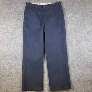Ben Davis Pants Mens 36x32 Blue Original Bens Chino 698 Workwear Skater